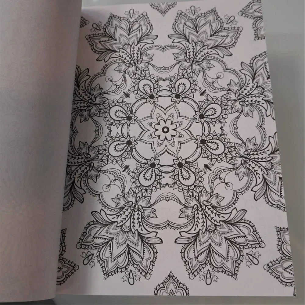 Color Creatives Book Peaceful Patterns Coloring To Relax And Soothe